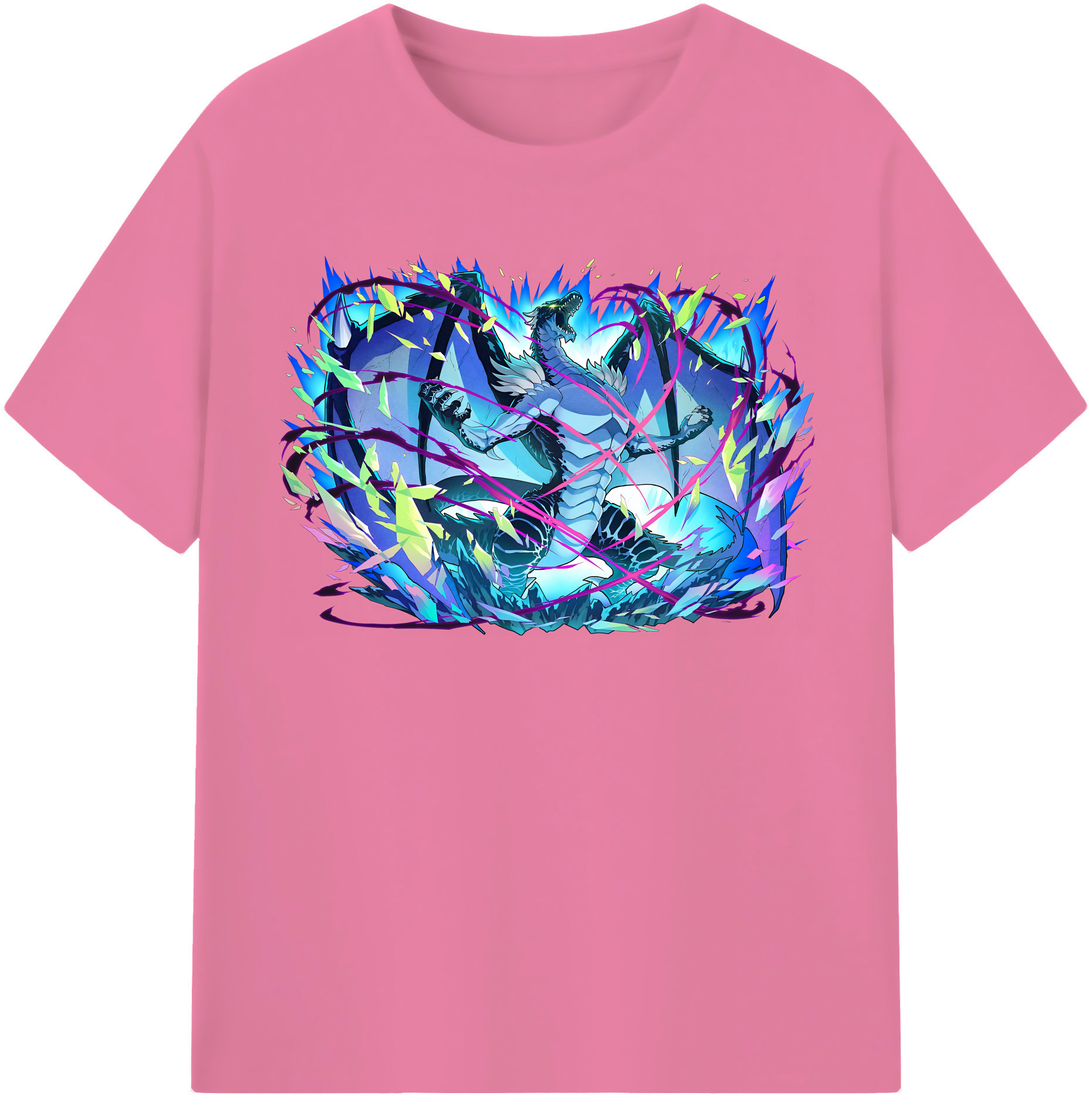 （画像用） 転スラ Regarding Reincarnated to Slime 綿100％半袖Tシャツ（フロントプリント）